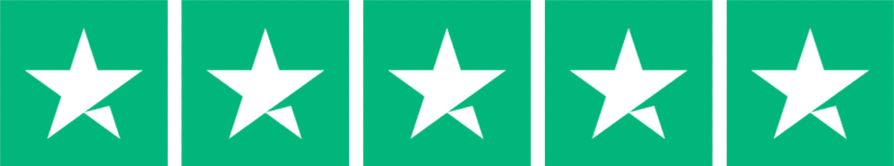 5 van 5 sterren op Trustpilot
